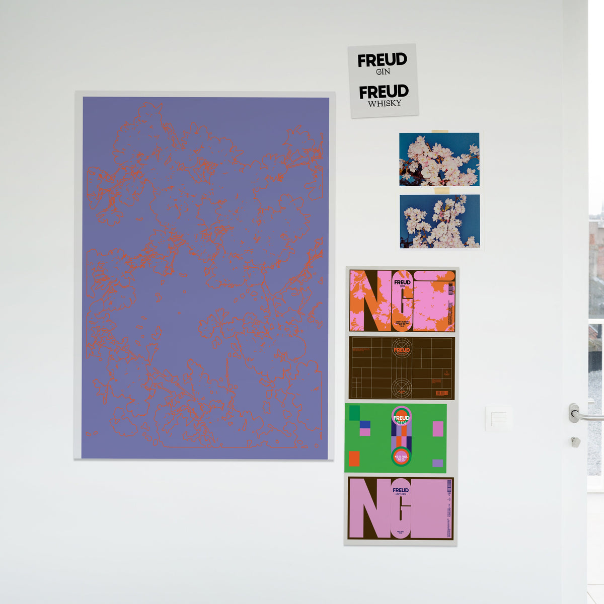 Freud Gin Wild Cherry Blossom