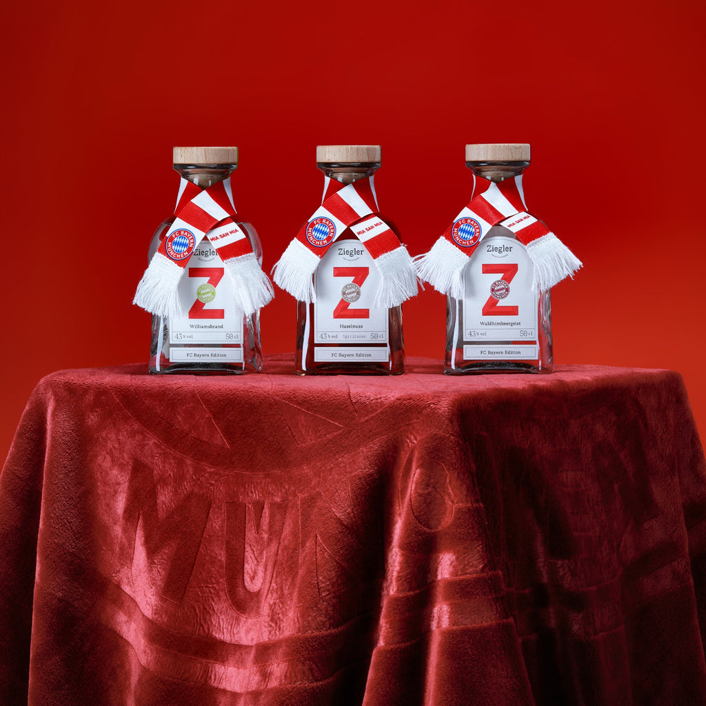 Geschenkset FC Bayern Fan-Edition: Waldhimbeer